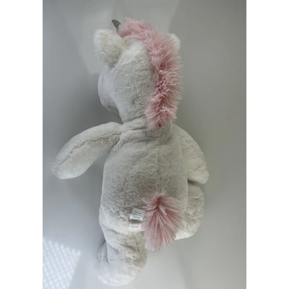 Mudpie Large Stuffed Animal Plush Unicorn Pony Horse Lovey Toy 15” Gift Toy